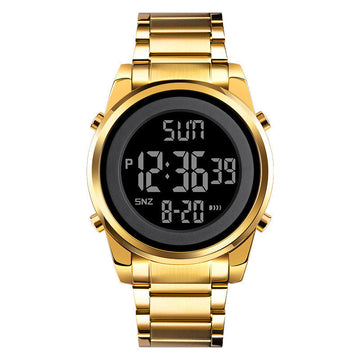 Skmei Time Beauty Southeast Asia Electronic Watch Men's Stainless Steel Band Business Fashion Chronograph Brand Watch