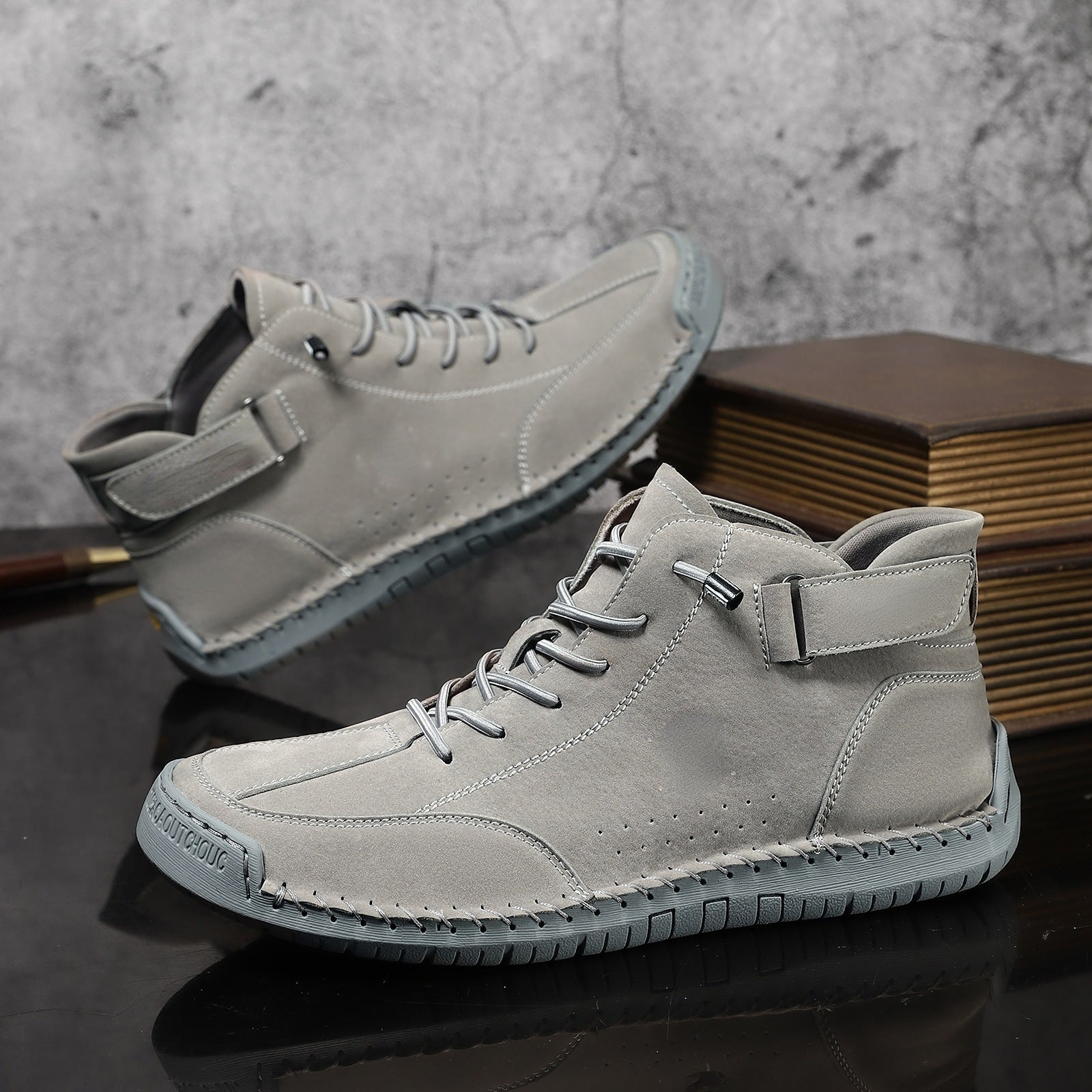 Handmade Stitching Martin Boots Spring High Top