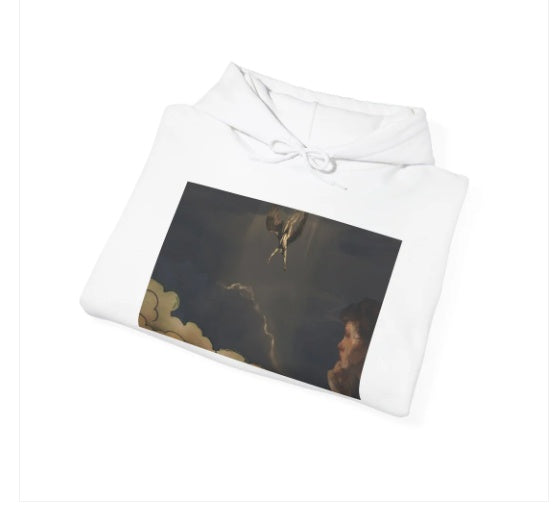 Drop-shoulder Sleeve Casual Sports Hoodie Sweater